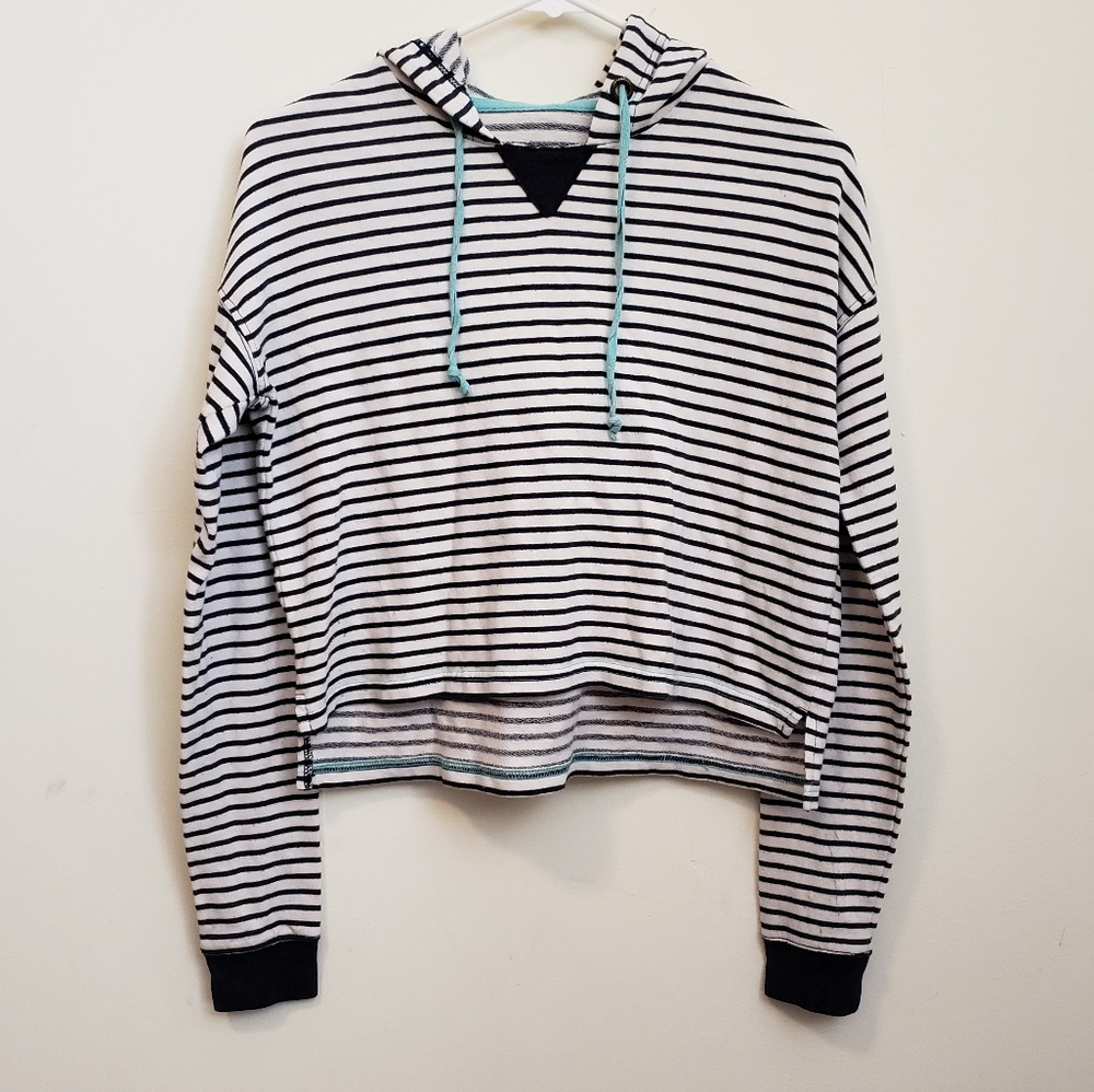 Striped hoodie